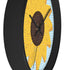 Sunflower Stitches Wall Clock